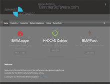 Tablet Screenshot of bimmersoftware.com